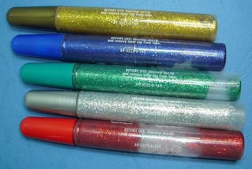 My @Ventures: Glitter Glue Tutorial